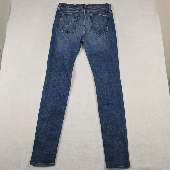 Hudson Jeans Women's Size 28 Nico Mid Rise Super Skinny Medium Wash Denim Jeans - Picture 9 of 10